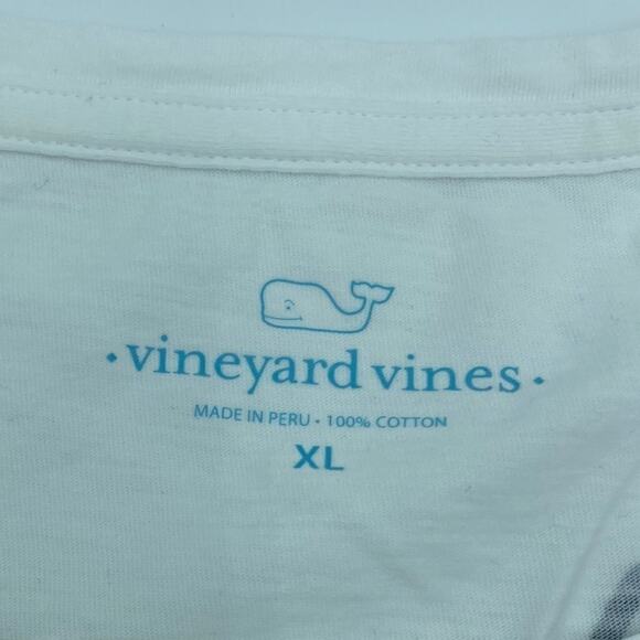 Vineyard Vines Woman’s Happy Easter T-Shirt XL - Picture 3 of 5